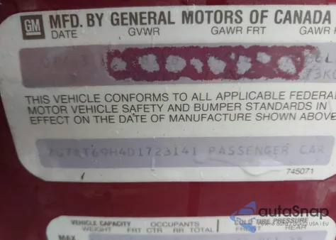 1983 Pontiac Parisienne Brougham from USA, damaged, VIN 2G7AT69H4D1723141